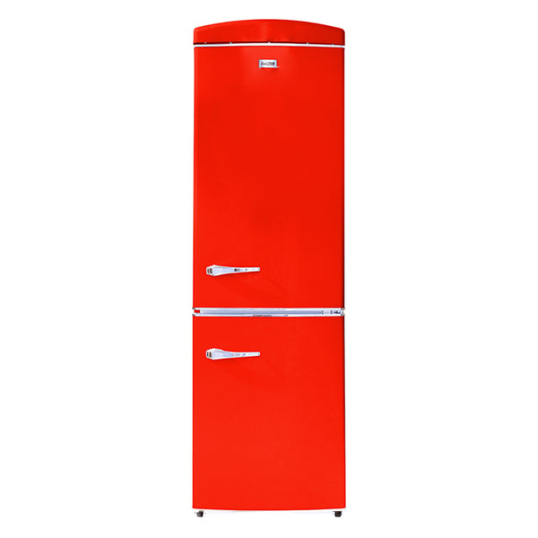 10.7 Cu. Ft. Bottom Mount Retro Refrigerator In Red