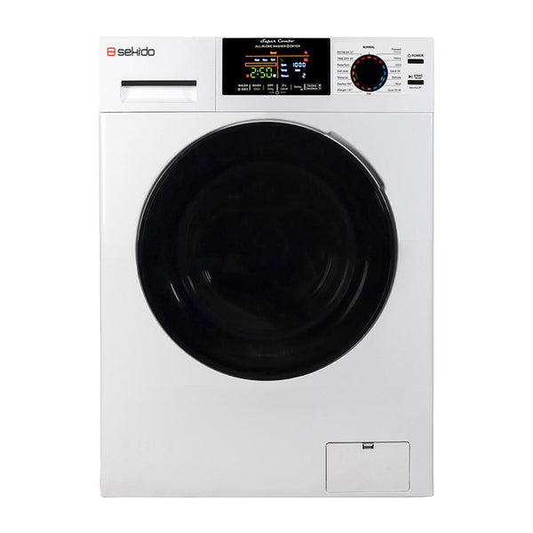Sekido White All-In-One Washer/Dryer 1.9 Cu.Ft With 1 Pack Of Detergent (5lbs)