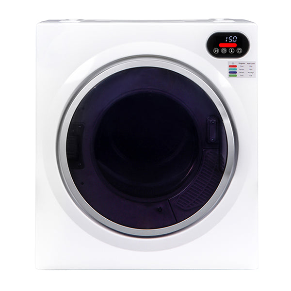 2.6 Cu.Ft White Compact Digital Dryer Freestanding/ Wall Mount