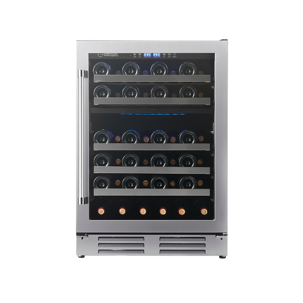 Equator 4.76 Cu. Ft. Stainless Steel Wine Refrigerator Built-In/Freestanding