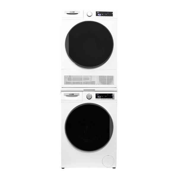 Conserv LUXE STACKABLE Washer 2.2 cf 110 V+Dryer 4 Cf 220V+Stacking Shelf Europe