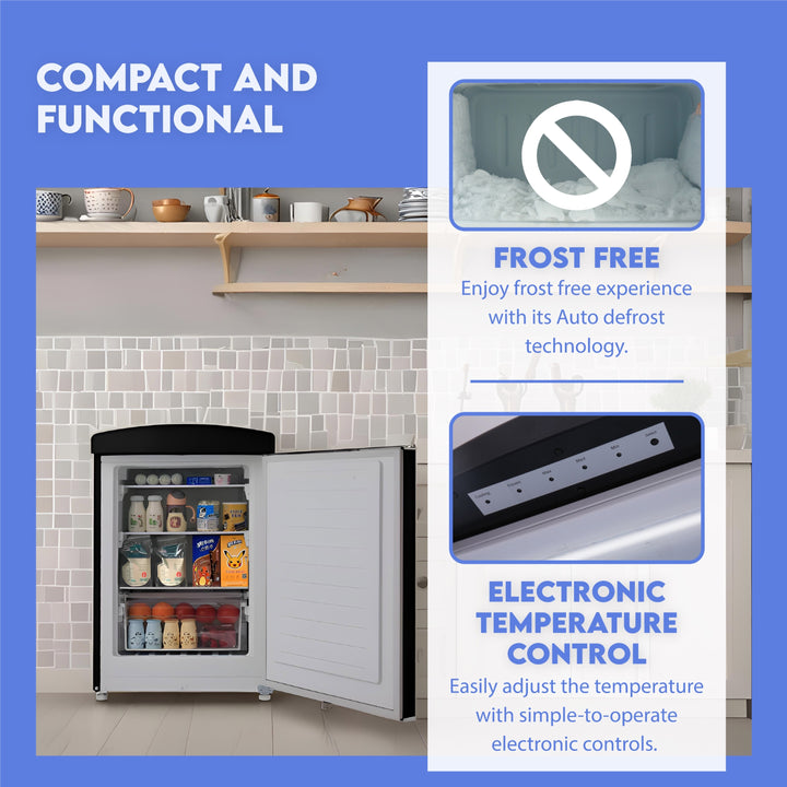 Conserv 3.2 cu.ft. Retro Convertible Refrigerator-Freezer – Frost-Free ...