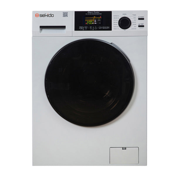 Sekido 1.62 Cu.Ft./15 Lbs All In One Combo Washer Dryer With Pet Cycle + Free Detergent